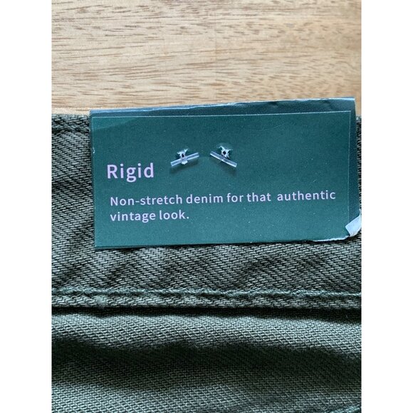 Wild Fable Junior Teens Mid-Rise Regular Fit Cargo Pants Olive Green Size 12 - Picture 14 of 16